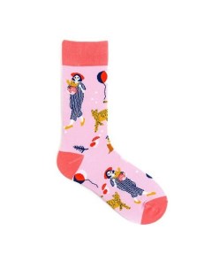 Носки Paris 35 40 Розовый Krumpy socks