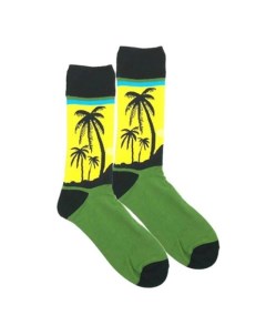 Носки Hawaii 40 45 зеленый Krumpy socks