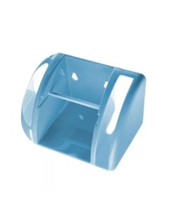 Полка для ванной для туалетной бумаги пластик светло голубая АС 15208000 Беросси