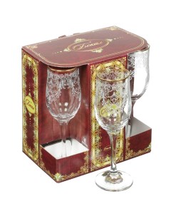 Бокал для шампанского 200 мл стекло 6 шт Византия 1712 ГЗ Декостек