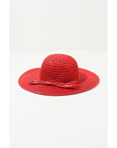 Плетеная шляпа красного цвета Wegener