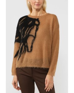 Пуловер из альпаки и мохера Iblues