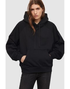 Однотонное худи из хлопка Allsaints