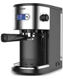 Кофеварка CM120P черный с серебристым Pioneer