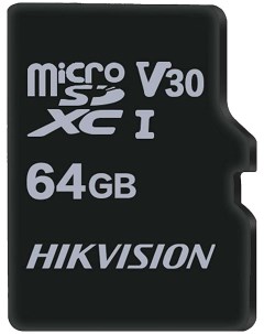 Карта памяти microSDXC 64Gb Class10 HS TF C1STD 64G Adapter adapter Hikvision