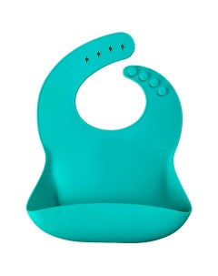 BASICS Детский нагрудник слюнявчик силиконовый для малышей 0 Minikoioi