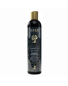 Шампунь для волос очищающий с кератином и бамбуковым углем Bamboo Charcoal DETOX 350 Eden