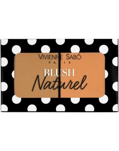 Румяна для лица BLUSH DUO NATUREL двойные тон 03 Vivienne sabo