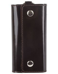 Футляр для ключей Classic натуральная кожа две кнопки 60x110х15 мм коричневый Kl 3 1 Befler