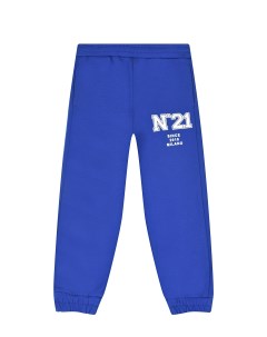 Ярко синие спортивные брюки детское No21