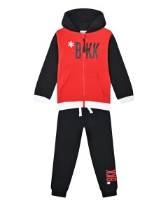 Красно черный спортивный костюм детское Bikkembergs