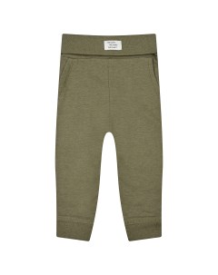 Зеленые спортивные брюки детские Sanetta kidswear