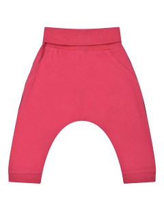 Розовые спортивные брюки под папмперс детские Sanetta kidswear