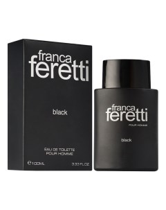 Franca Feretti For Men Black Brocard