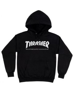 Толстовка с капюшоном Skate Mag Hoodie Black 2023 Thrasher