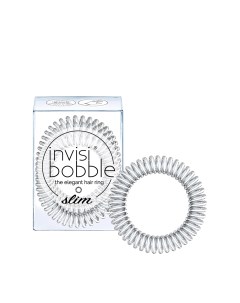 Резинки пружинки для волос Slim Chrome Sweet Chrome Invisibobble