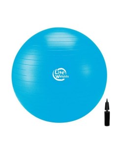 Гимнастический мяч 1867LW 75см антивзрыв с насосом Lite weights