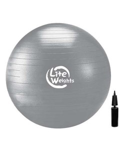 Гимнастический мяч 85 см антивзрыв с насосом 1868LW Lite weights
