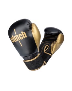 Перчатки боксерские вес 8 унций Aero C135 черно золотой Clinch