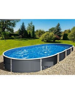 Морозоустойчивый бассейн Graphite овальный 5 5x3 7x1 2 м без оборудования Azuro