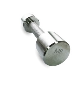 Гантель хромированная 2 кг MB FitM 2 Mb barbell