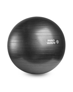 Мяч для фитнеса 65см Anti Burst GYM Ball M1310 01 2 01W графитовый Mad wave
