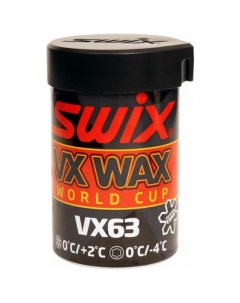 Мазь держания VX63 высокофтористая 0 С 2 С 0 С 4 С 45 г Swix