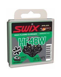 Парафин высокофтористый HF4BWX Black 12 С 32 С 40 г Swix