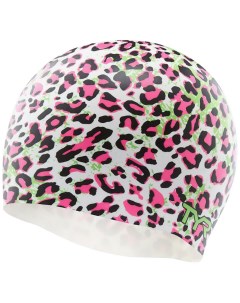 Шапочка для плавания Leopard Silicone Swim Cap LCSLEOP 960 мультиколор Tyr