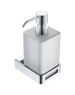Дозатор для жидкого мыла Q серебряный 7 6х11х16 3 см Boheme