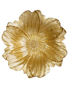 Блюдо Golden flower 30 см Аксам
