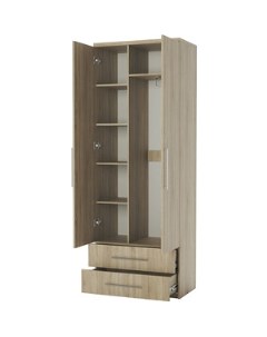 Шкаф комбинированный с ящиками Мелодия МКЯ 22 80х45 дуб сонома Шарм-дизайн