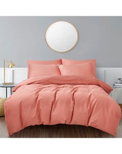 Комплект постельного белья 1 5 спальный 4 предмета оранжевый Pappel