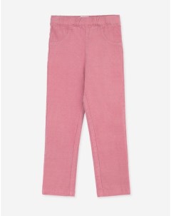 Розовые вельветовые брюки Legging для девочки Gloria jeans