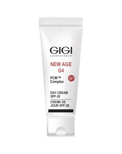 Крем дневной омолаживающий Day Cream SPF 20 15 мл New Age G4 Gigi