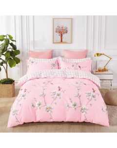 Комплект постельного белья евро Sakura Rosa Vergano