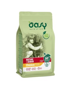 Dry Dog Marure and Senior сухой корм для пожилых собак старше 6 лет с курицей 3 кг Oasy