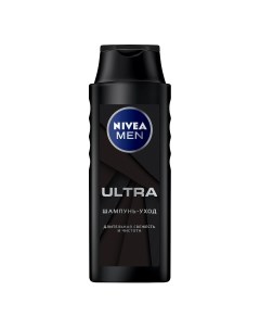 Шампунь для волос Ultra Длительная чистота и свежесть мужской 400 мл Nivea