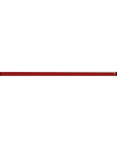 Бордюр настенный Universal Glass C красный 2x60 ШТ Cersanit