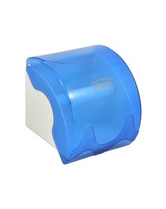 Диспенсер туалетной бумаги 7105 1402 105 малый синий пластиковый 14 5х15 5х14 4 см Диспенсер туалетн Puff