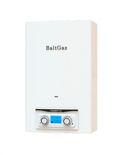 Газовая колонка Comfort 15 31482 электронное зажигание белая Baltgaz
