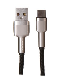 Аксессуар Кабель USB Cafule Series Metal USB Type C 66W 25cm Black CAKF000001 Baseus