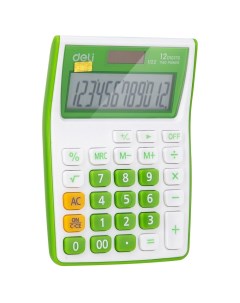 Калькулятор настольный E1122 GRN Deli