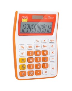Калькулятор настольный E1122 OR Deli