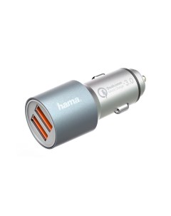 Автомобильное зарядное устройство H 173654 серебристый Hama
