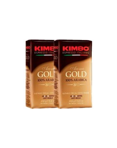 Кофе молотый Aroma Gold 100 Arabica 250г Kimbo