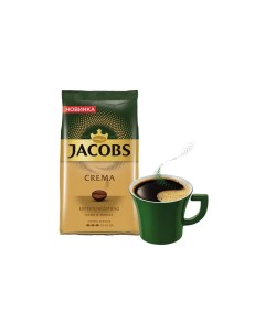 Кофе в зернах Crema 1000г 8051103 Jacobs