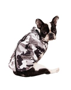 Куртка на молнии для собак Французский бульдог French3 2XL черный унисекс Rurri
