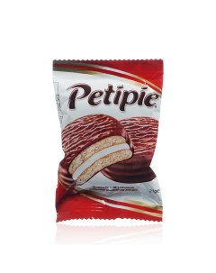 Печенье в шоколадной глазури с начинкой 21г Petipie