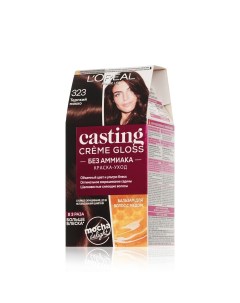 Крем краска Casting Creme Gloss стойкая для волос 323 Терпкий Мокко L'oreal paris